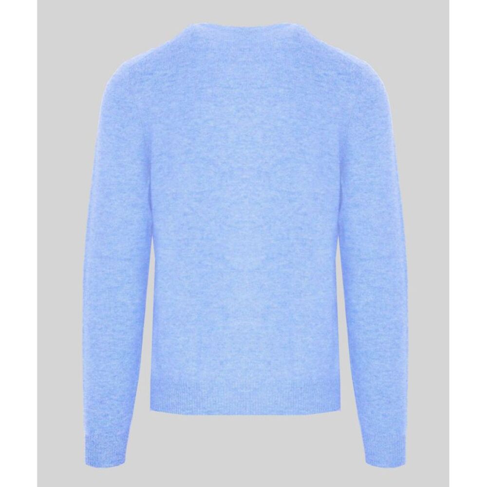MALO Men's Ium027fcb22 Blue Sweater - S - Picture 2 of 4